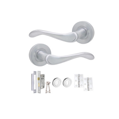 Lever Door Handle Lock Pack Home Decor