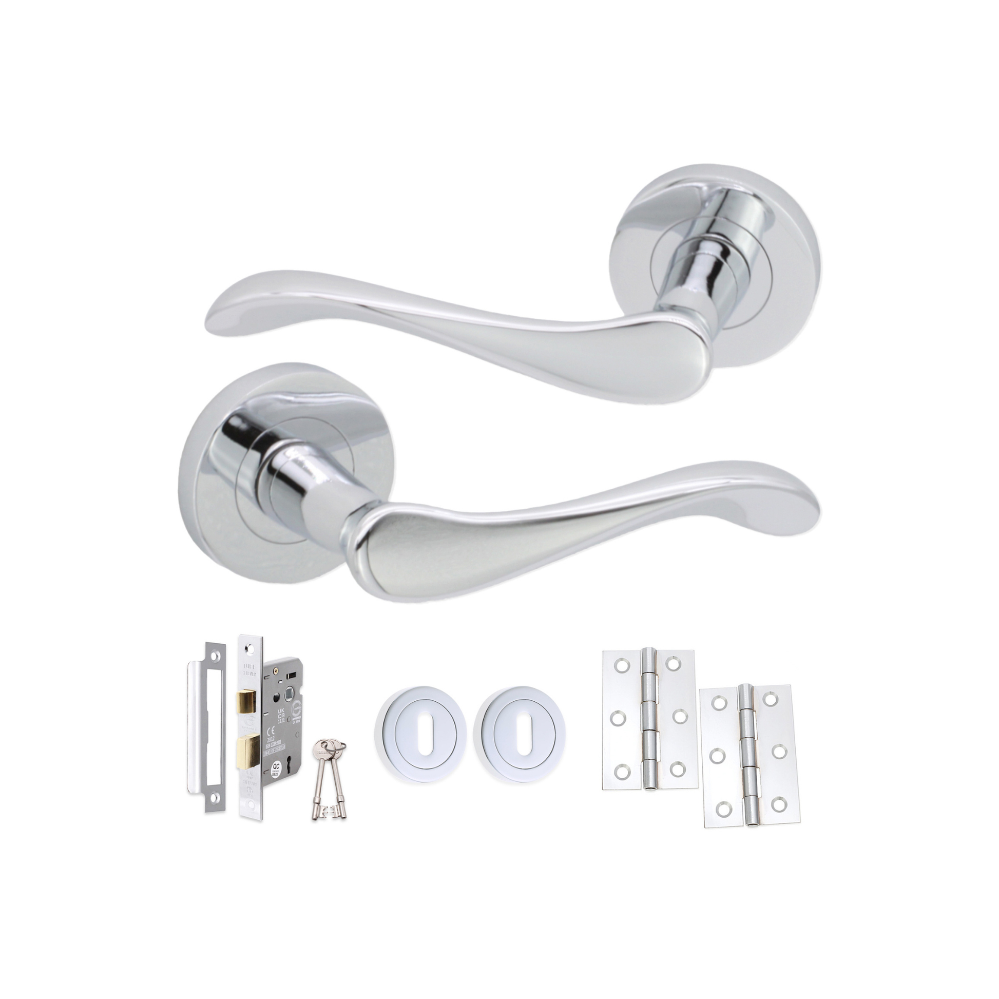 Lever Door Handle Lock Pack Home Decor