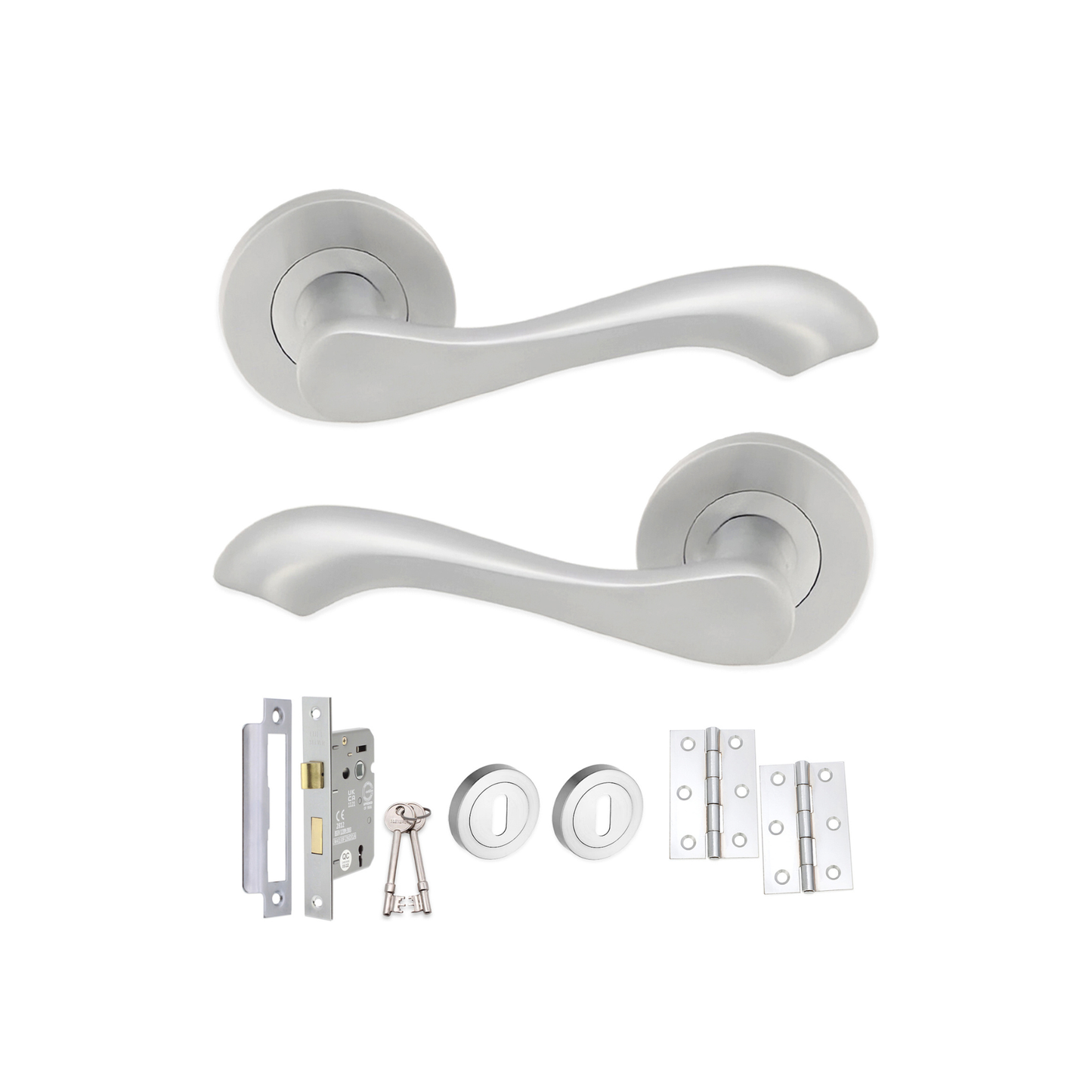 Lever Door Handle Lock Pack Home Decor
