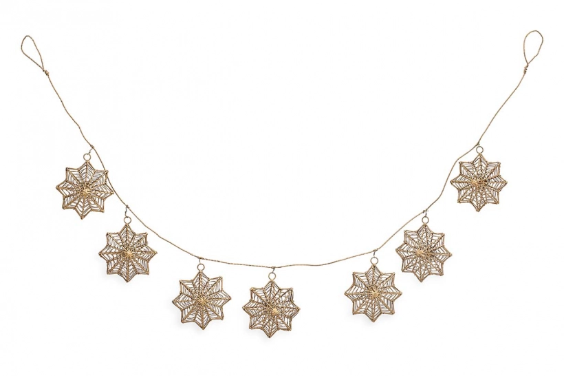 Ngoni Wire Star Garland
