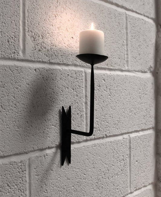 Gothic Wall-Mounted Candle Holder