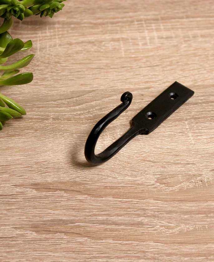 Black Coat Hat Hook Home Decor