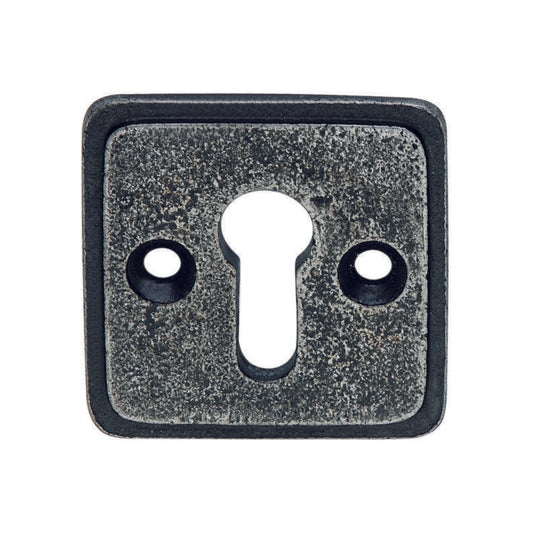 Square Escutcheon Pewter