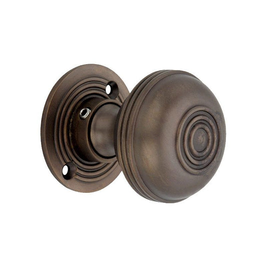 Bloxwich 50 mm Rand-/Einstecktürknauf, gealterte Bronze