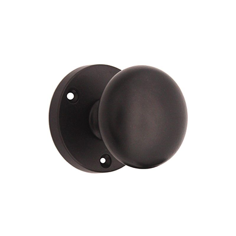 Victorian Door Knob Matt Black Home Decor