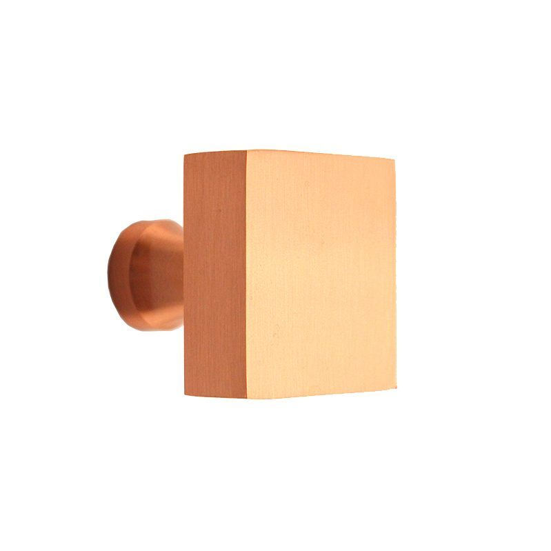 Square Cupboard Knob Copper Home Decor