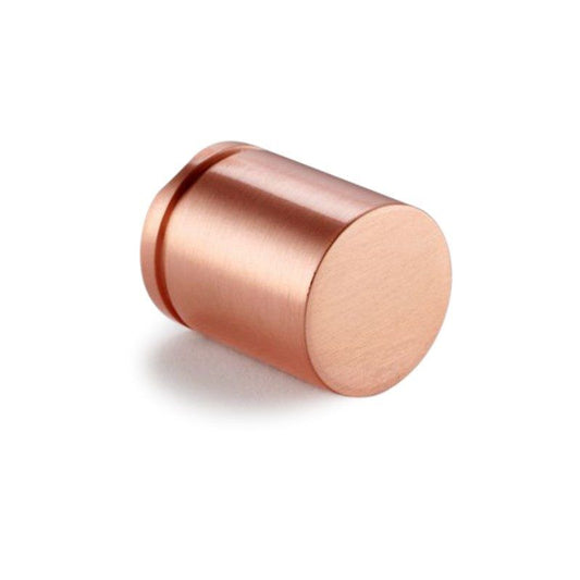 Cylinder Cupboard Pull Copper