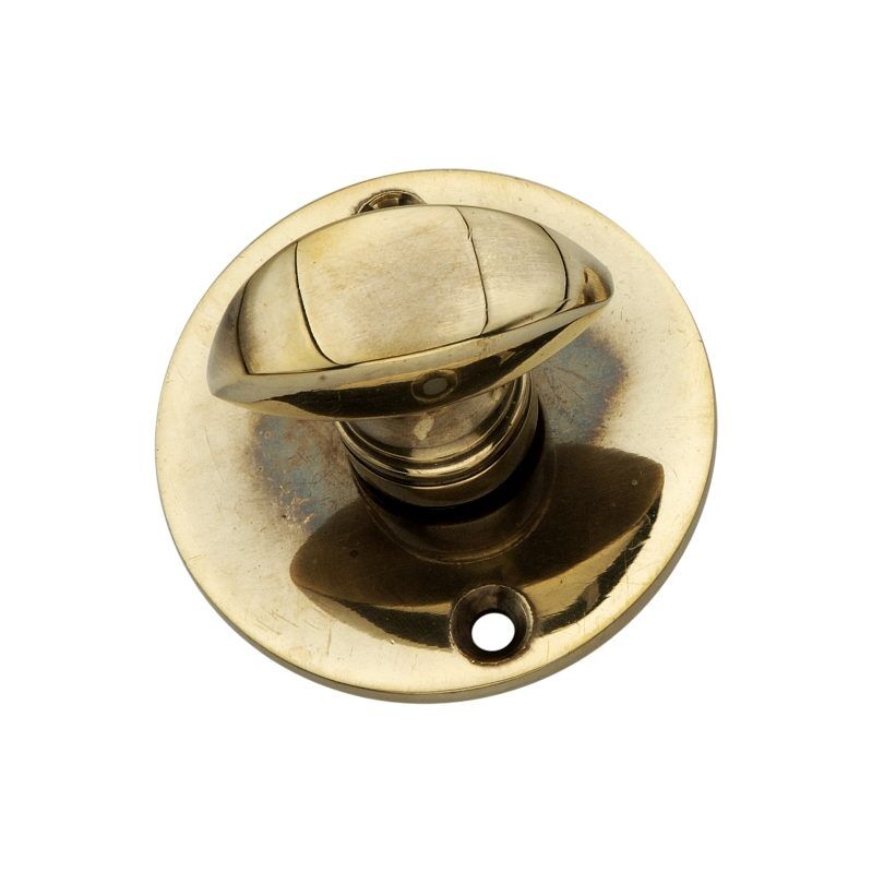 Lady Turn & Release Aged Brass Home Decor